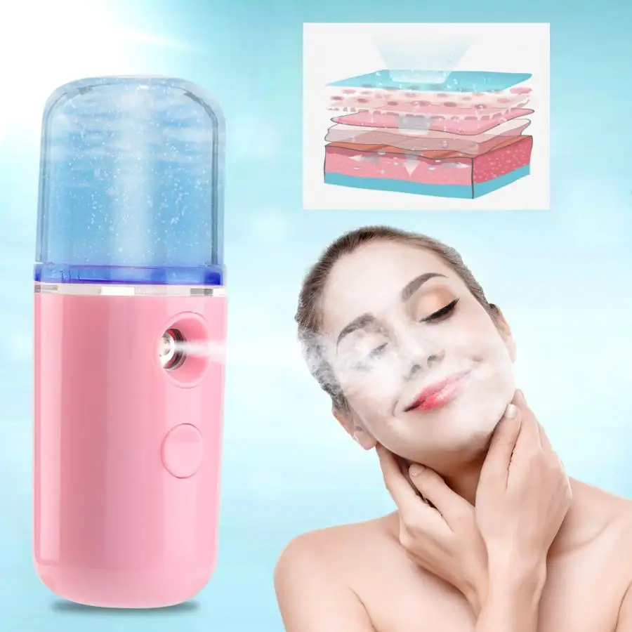 Нефритовый ролик портативный распылитель тумана увлажнитель для лица