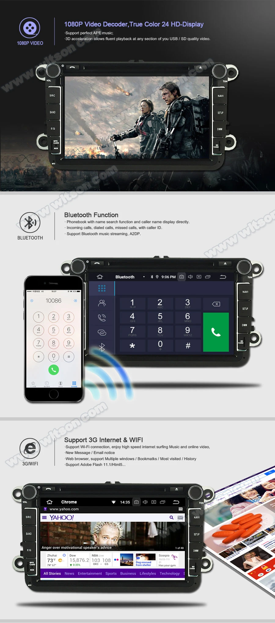 DE со! WITSON Android 9,0 ips HD экран автомобильный DVD для FIAT TIPO EGEA- 4GB ram+ 64GB FLASH 8 Octa Core+ DVR/wifi+ DSP+ DAB