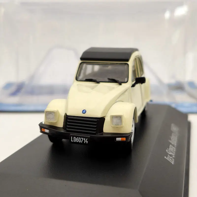 IXO 1:43 Citroen 3CV IES Super America 1987 бежевые литые модели Ограниченная Коллекция| |