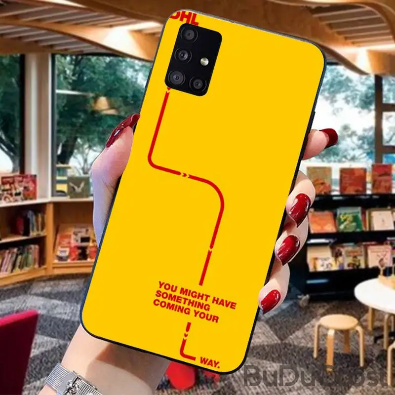 

Hot Dhl Express Phone Case For Samsung Galaxy A50 A7 A8 A6 Plus A9 2018 A70 A20 A30 A40