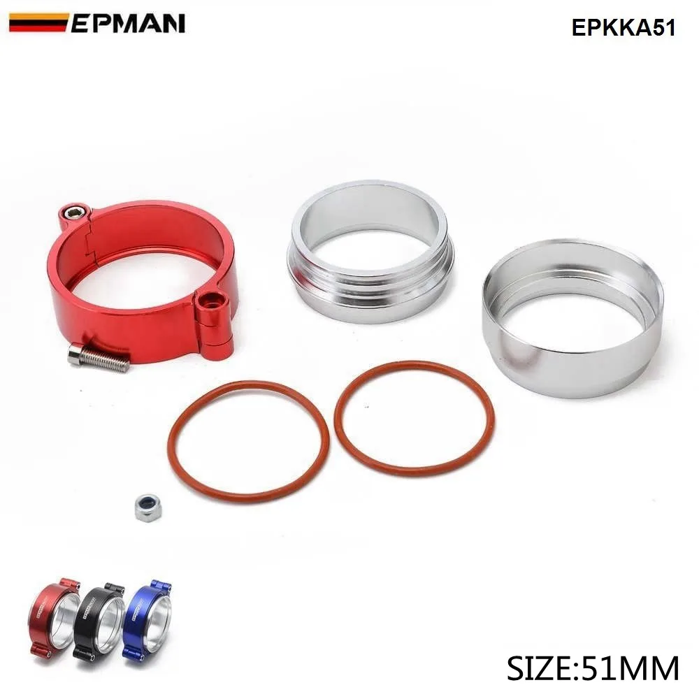 Epman HD выхлопная V band Зажимная система в сборе анодированный зажим для 2 &quotOD