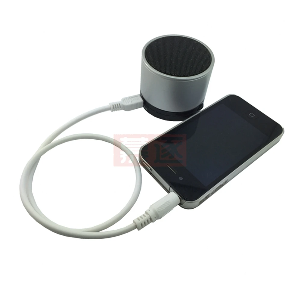 Кабель адаптер переходник 3.5 мм стерео мужской разъем на микро и мини USB 5Pin для подключения аудио 0.5 м 50 см для наушников MP3 MP4.