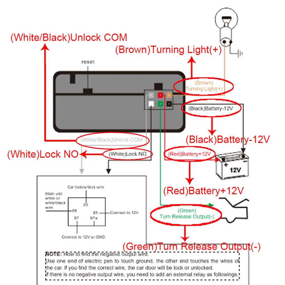 Универсальный Автомобильный Дверной замок система сигнализации PKE без ключа