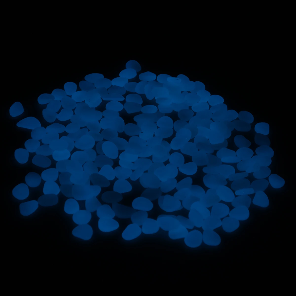 200 шт светящиеся булыжники Удобные украшения для аквариума камушки