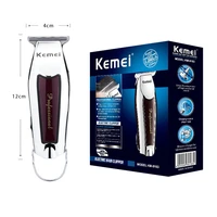 kemei km 9163 hair trimmer cordless hair cutter rechargable powerful motor barber hair clipper men cut barber cutting machine