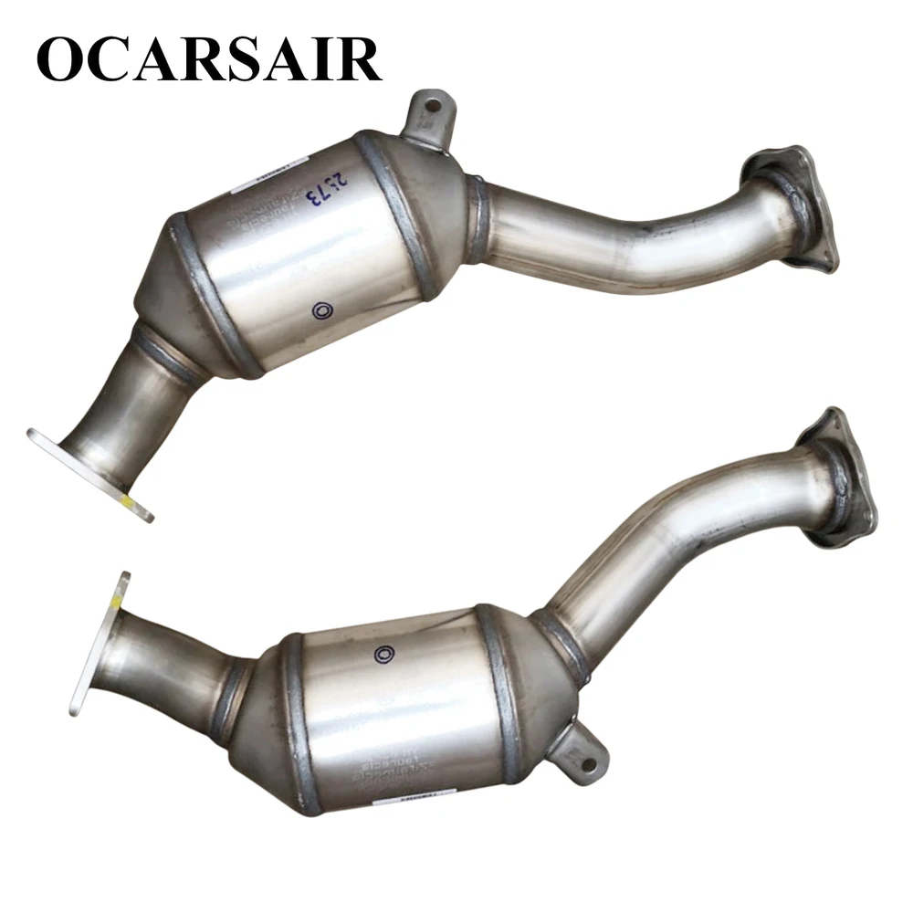 Передний каталитический преобразователь оригинальная сборка для Porsche Cayenne 3 0 Oem #