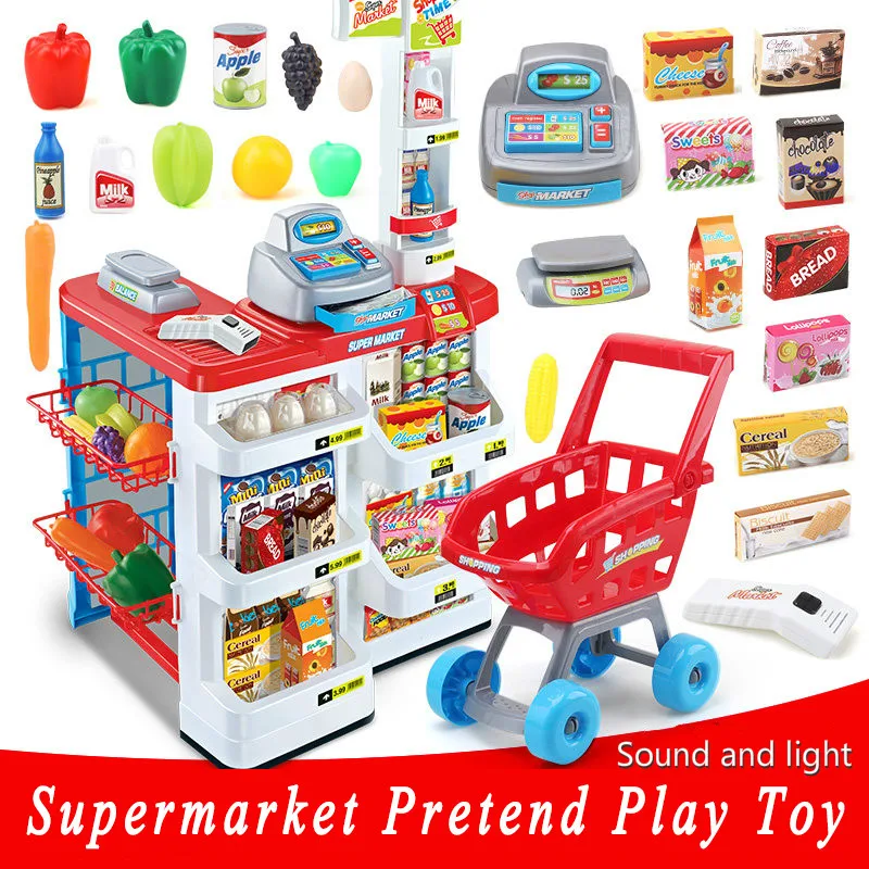 Новый большой кухонный набор 82 см высотой пластиковая игрушка для ролевых игр