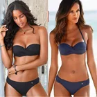 2020 сексуальный бикини на спине телесного цвета, полосатый купальник-бикини, Женский раздельный купальник, бразильский купальник