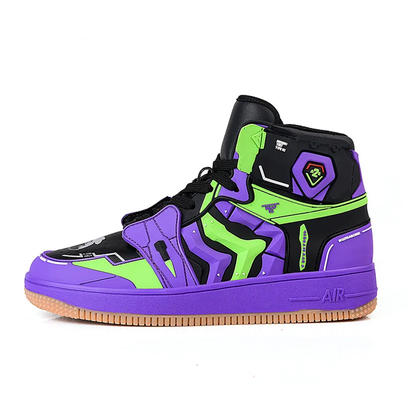 JP Anime EVA Shogoki 01 00 02 мужская обувь спортивная мужские повседневные туфли с высоким