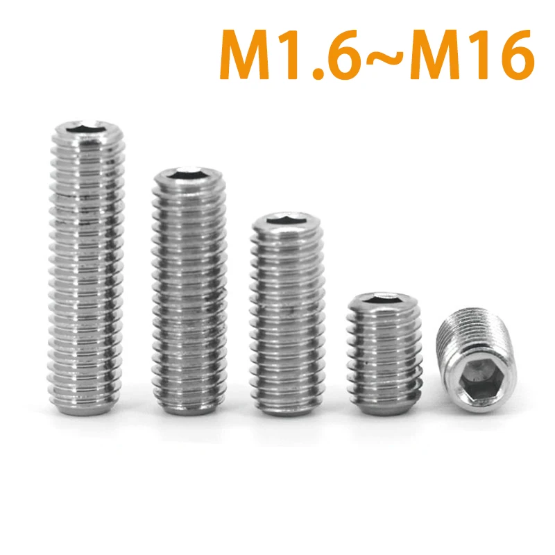 5 ~ 50 шт. M1.6 M2 M2.5 M16 Набор шестигранных гнезд винтовая крышка стандартная 304