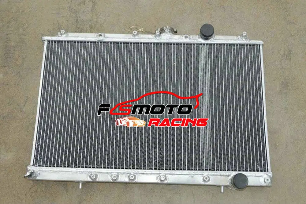 Алюминиевый радиатор 52 мм для Mitsubishi Lancer/Evolution EVO 1 2 3 MT 92 1996 г. CD9A/CE9A 4G63T купе 93 94