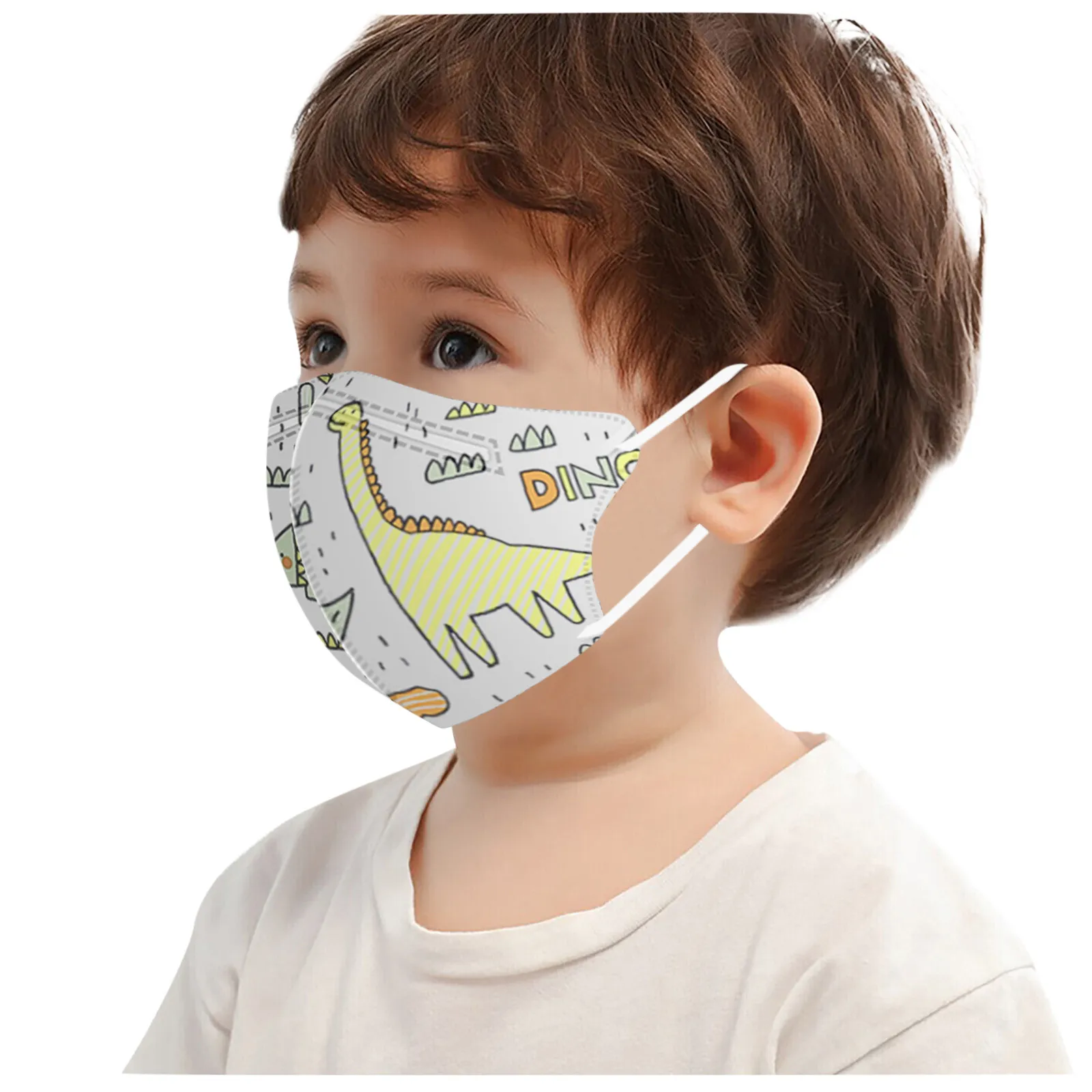 Маска одноразовая для детей и мультяшный 4Ply шарф-хомут Хэллоуина маскарадный