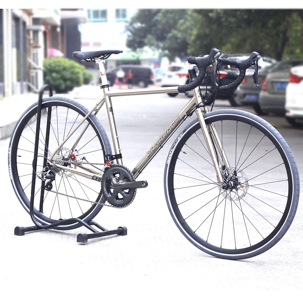 SEABORAD хромированная дорожная велосипедная Рама с вилкой 700C Classic Cyclocross Cr-mo Frameset дисковый тормоз гравий термообработка стальная рама вилки