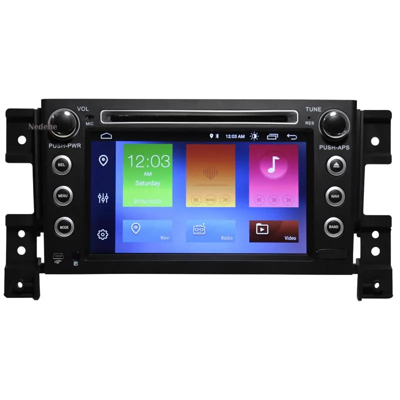 Автомобильный DVD-плеер с восьмиядерным процессором ОЗУ 4 Гб Android 10 0 GPS для SUZUKI GRAND