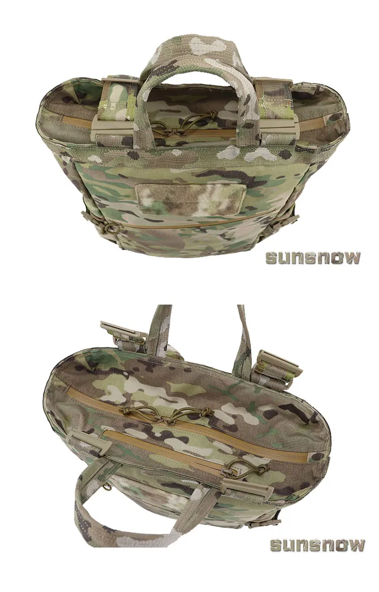 Outdoor Sports Tactics Multifunctional Camouflage Tide Bag Backpack Computer Bag Imported Fabric Multicam Cordura