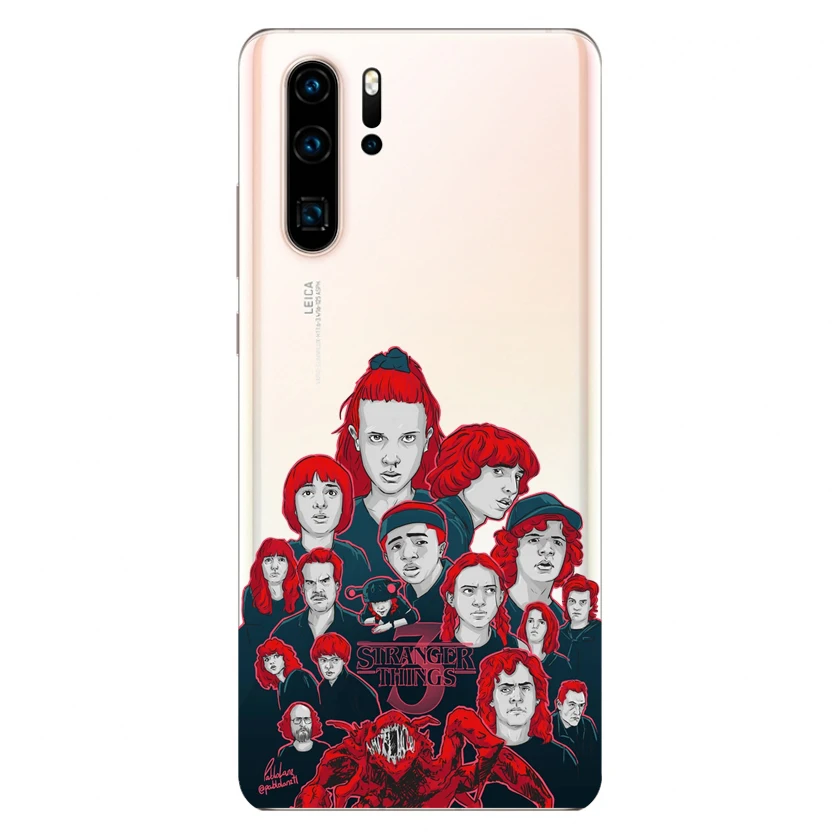 Мягкий силиконовый чехол для телефона huawei Mate20 Mate10 Pro Lite P30 P20 P10 P8Lite Plus Stranger Thing Сезон 3 задняя крышка