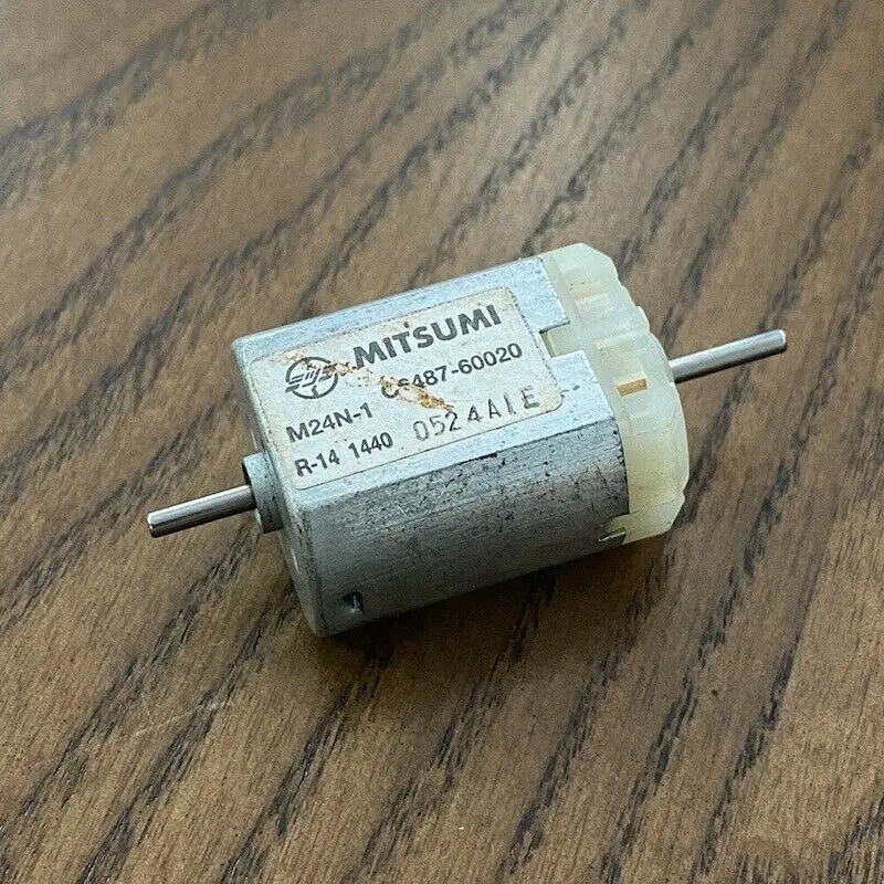 MITSUMI M24N 1 R14 280 двойной вал электродвигателя DC12V 18V 24V 8000 об/мин для игрушечный