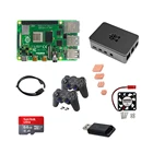 Комплект беспроводных геймпадов RELKA R7 Raspberry Pi 4 Model B, 248 ГБ + SD-карта 64 Гб32 ГБ + чехол + медный теплоотвод + видеокабель