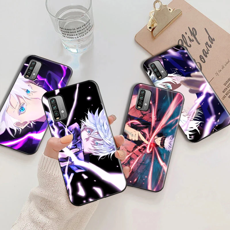 

Phone Case For Xiaomi Redmi 9i 9AT 9 9T 9A 9C Note 9 9 Pro 9T 9S 9 Pro 5G Hot Anime Jujutsu Kaisen Yuji Itadori Soft TPU Funda