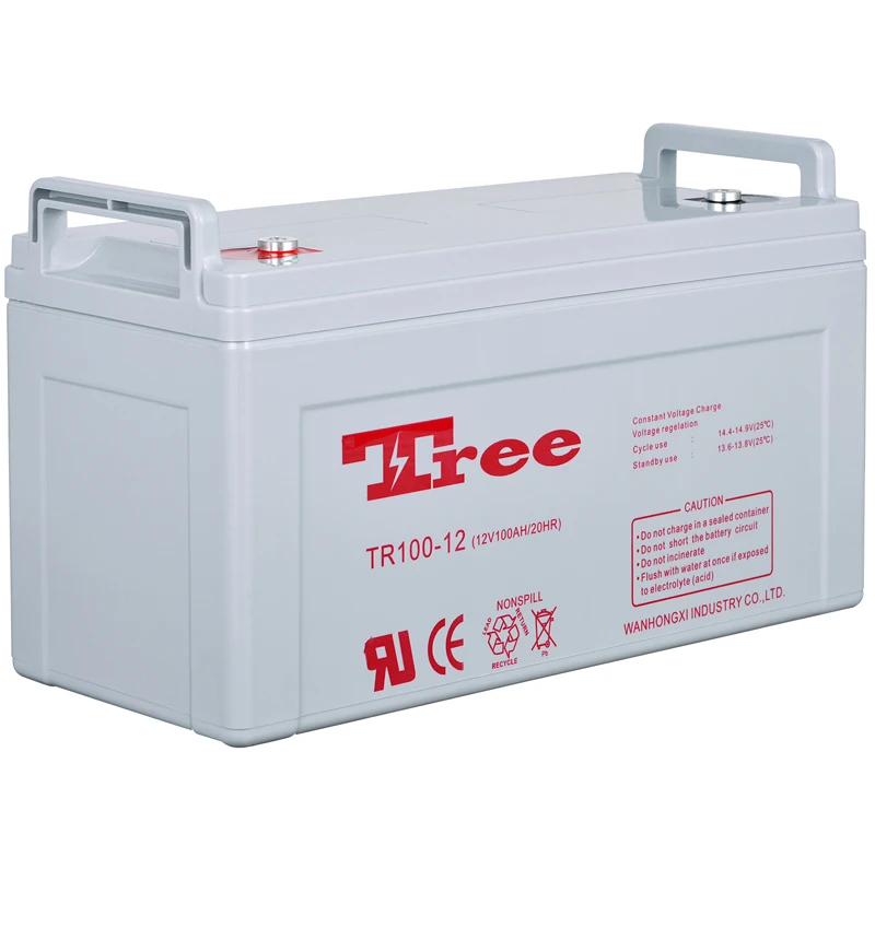 

Free maintenance lead acid 12V 100AH tubular plate battery