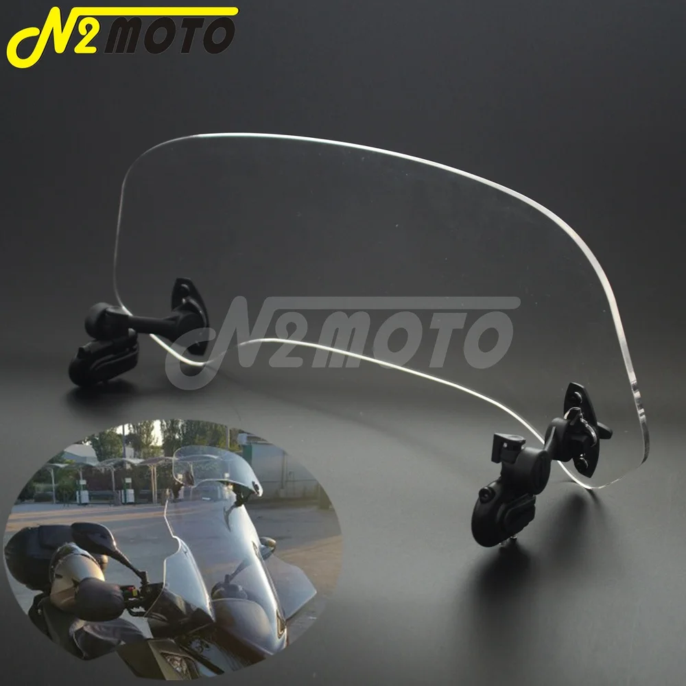 РЕГУЛИРУЕМЫЙ УДЛИНИТЕЛЬ воздуха для мотоцикла дефлектор ветрового стекла