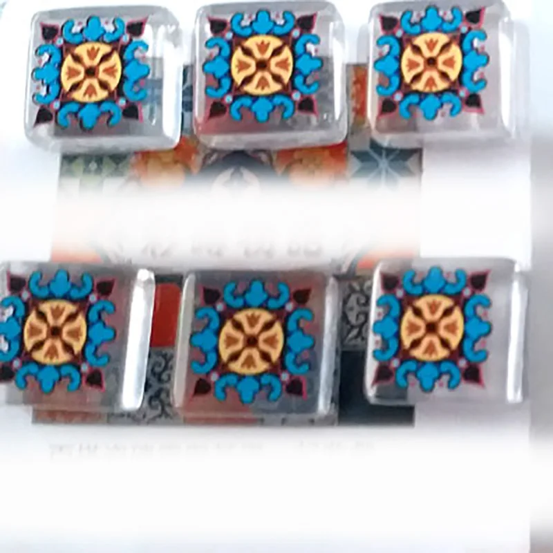 Плитка Caizhu Master настольная игра аксессуары Прозрачный Красочный/черный акриловый