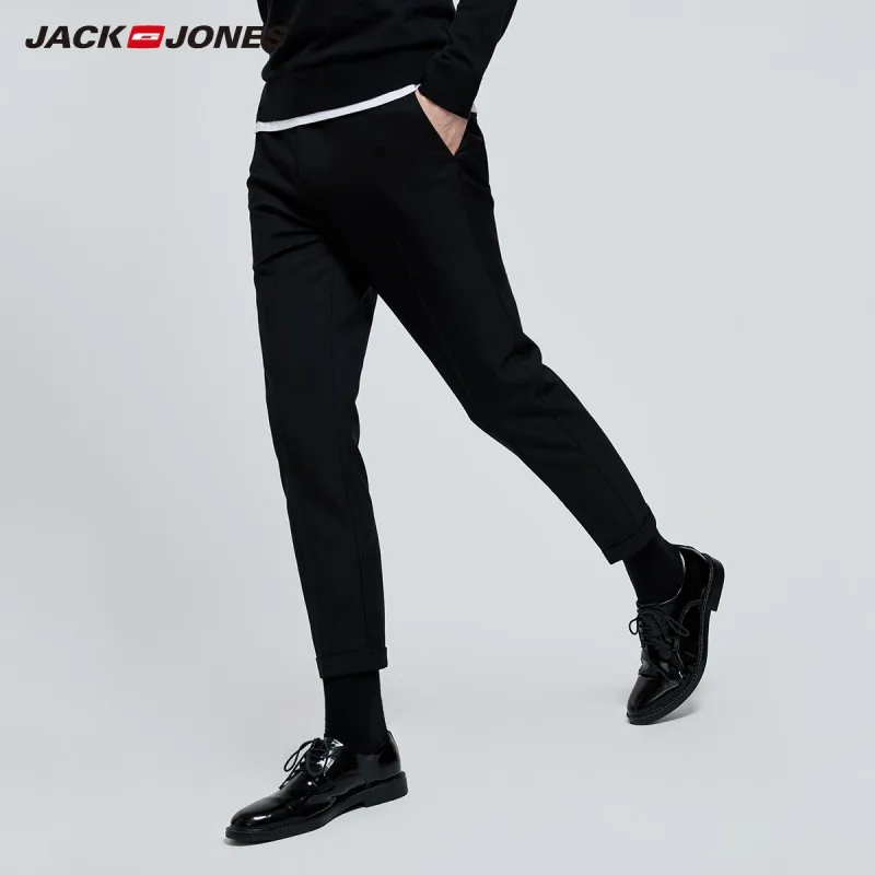 JackJones мужские брюки в стиле смарт кэжуал длиной до щиколотки 219314540|Узкие брюки| |