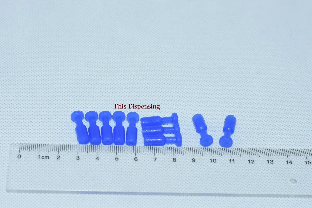 Упаковка из 50 силиконовых колпачков для 14 г дозирующих игл лабораторные