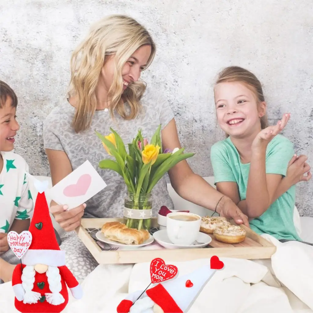 

Plush Doll Gift For Mother's Day Gnome Doll Rudolph Faceless Doll Plush Doll Ornament Creative Gifts For Your Mom