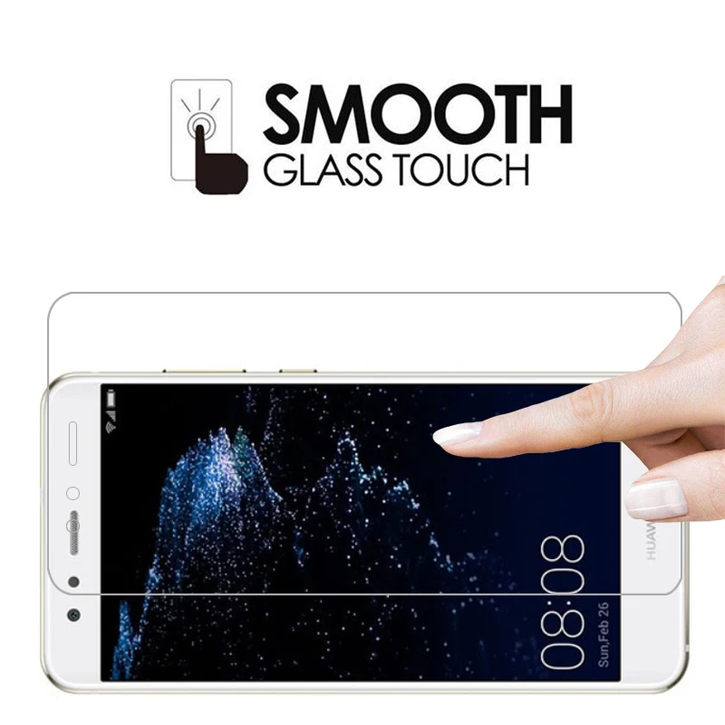 3pcs Protective Glass for Huawei p8 p9 p10 Lite Plus Tempered Glass Screen Protector on p 8 9 10 Light p10lite Glas Safety Film