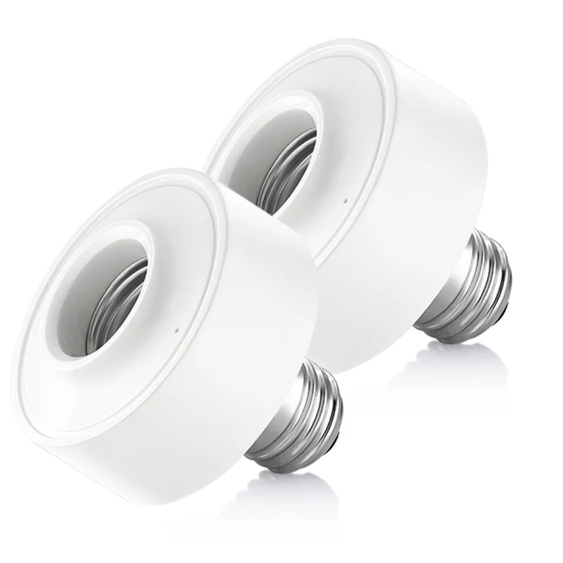 E26/E27 WiFi Smart Light Bulb Adapter Lamp Holder Base AC Life/Tuya Wireless Voice Control with Alexa Google Home 85-265V | Освещение