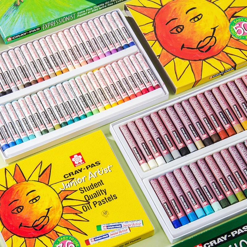 

Набор детских карандашей для рисования маслом, 12/24/50