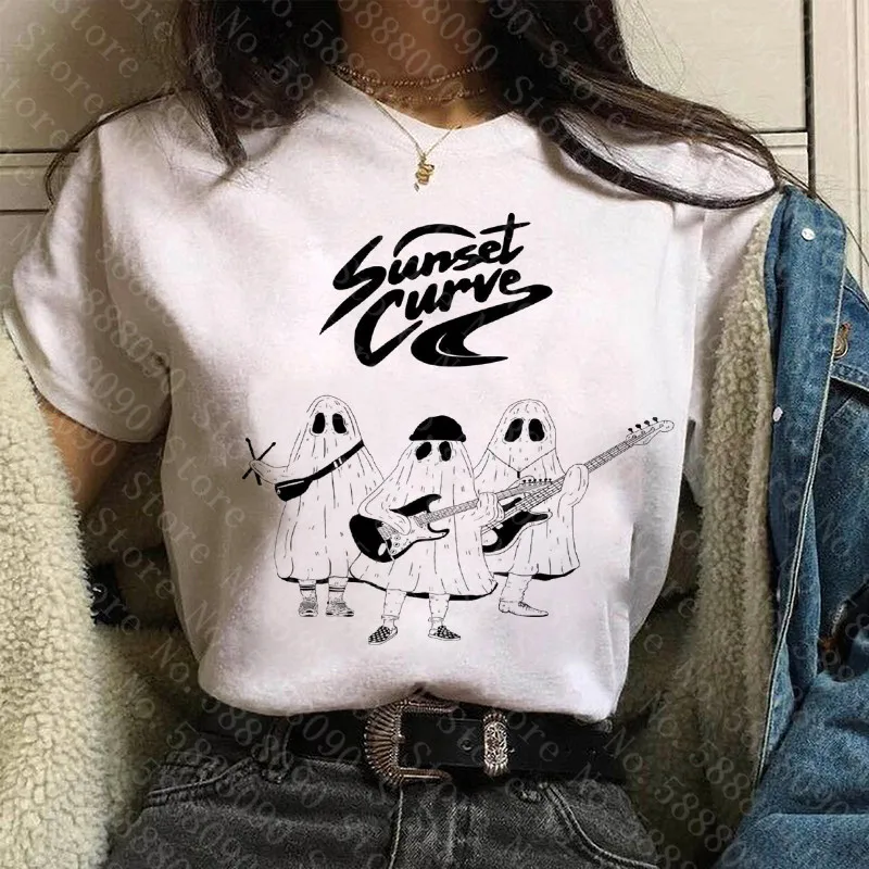 

Julie and The Phantoms T Shirt Women Summer Tops Fashion Harajuku Streetwear Tshirt Julie and The Phantoms Printed Baseball Tee