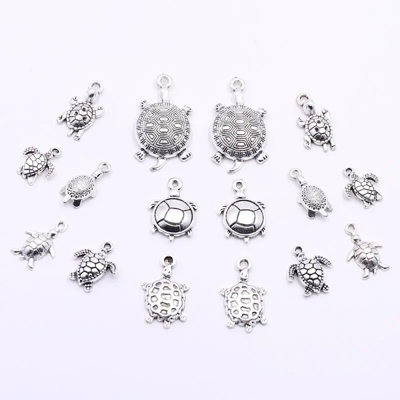 16 шт много видов черепаховых шармов для ожерелья браслеты ювелирные изделия