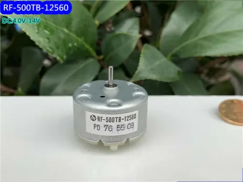 MABUCHI RF-500TB-12560 VCD круглый двигатель DC 5V 6V 9V 3V-12V 5500RPM 32mm диаметр для CD DVD-плеера |