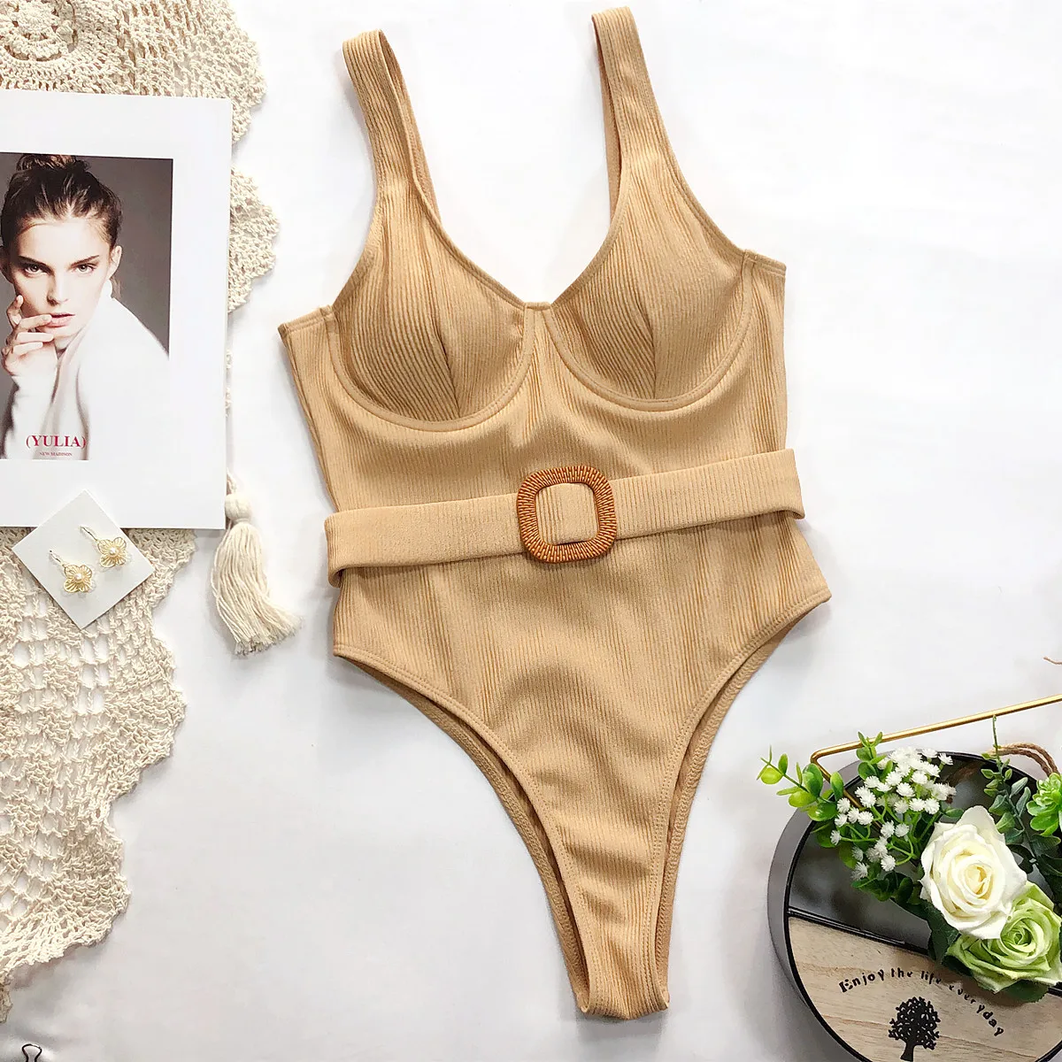 Женский купальник-бикини цвет в ассортименте S M L XL XXL 1 шт | Спорт и развлечения