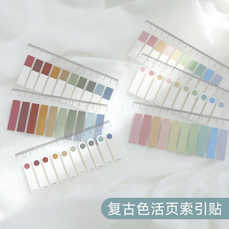 Флуоресцентная самоклеящаяся наклейка в стиле Ins для офиса и школы | Канцтовары