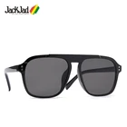 Солнцезащитные очки JackJad Мужские квадратные, с двумя точками, винтажные, 2020