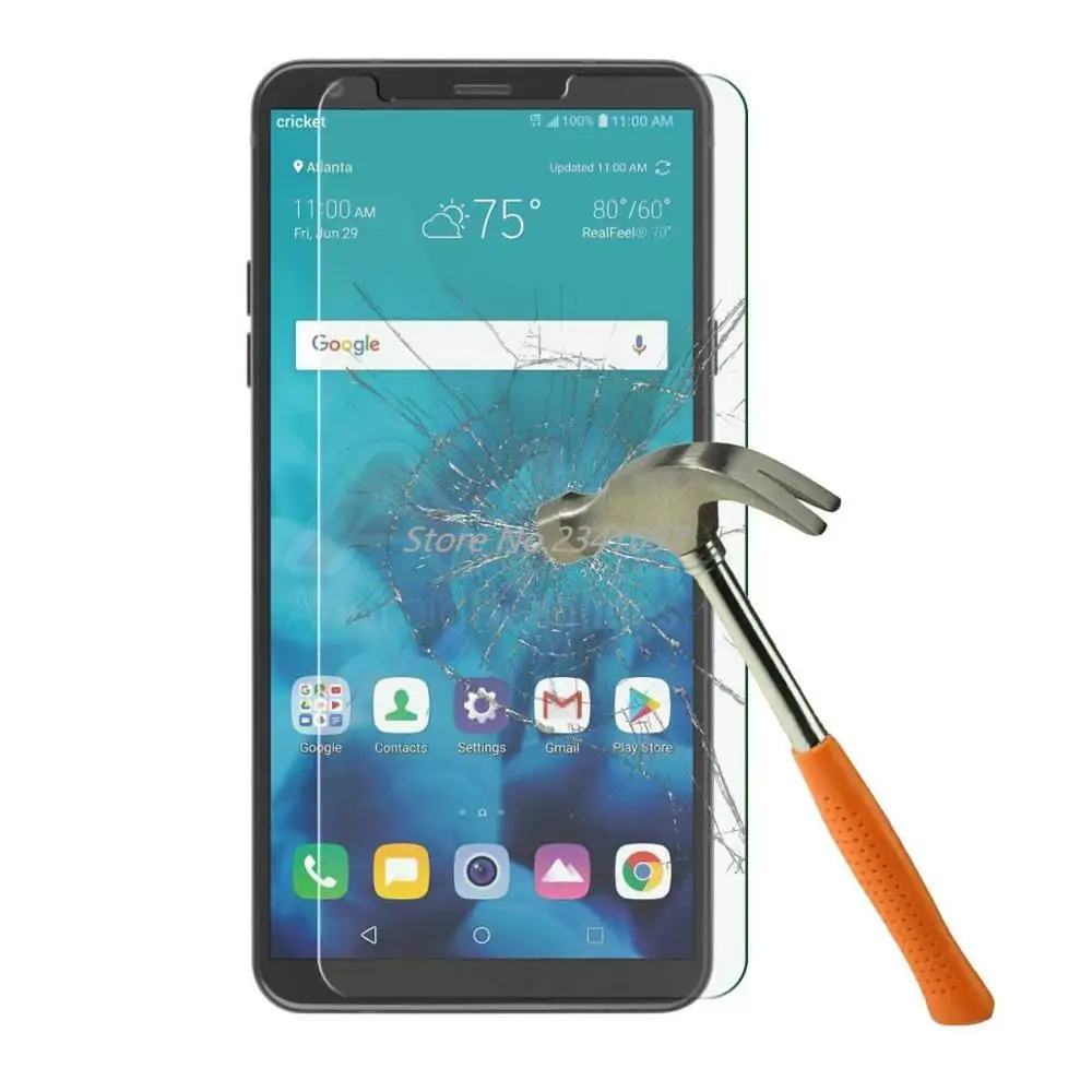 2.5D 9H Screen Protector Case For LG Stylo 4 Tempered Glass Q Stylus LM-Q710MS HD Protective Film | Мобильные телефоны и