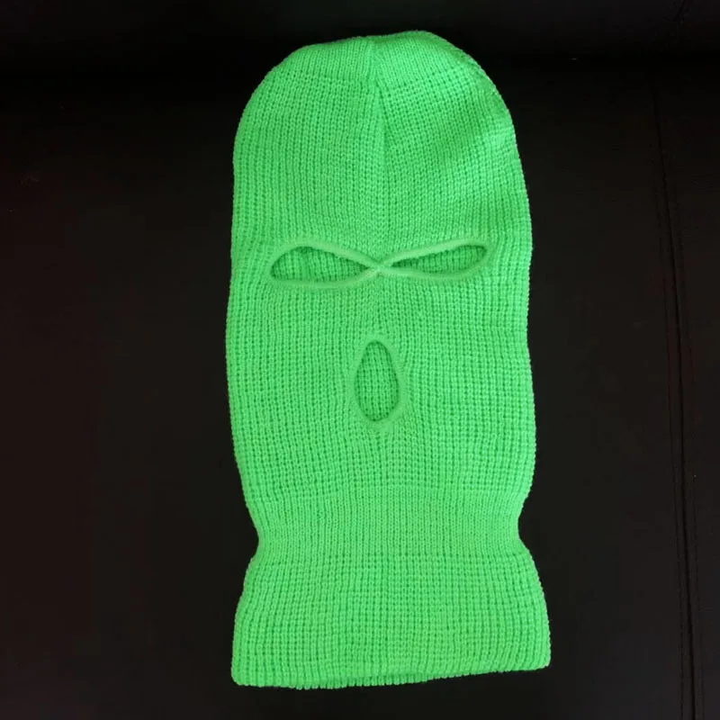 1 шт. Бесплатная доставка зимняя Лыжная шапка 3 маска с прорезями для шеи Хэллоуин
