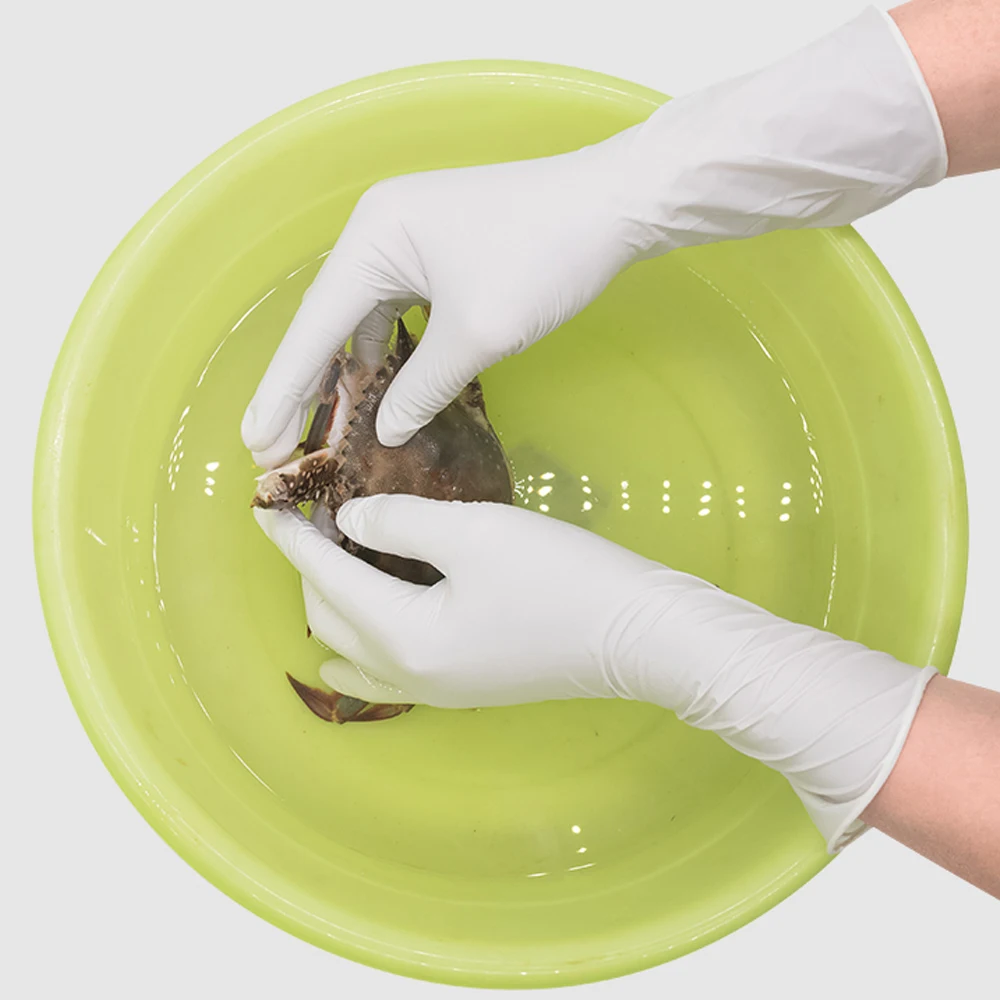 Одноразовые резиновые латексные защитные перчатки анти вирусы напитки толстые