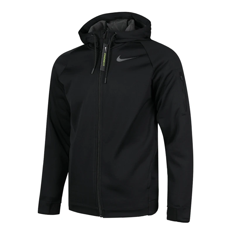 Оригинальный Новое поступление NIKE AS M NK THRMA SPHR JKT HD FZ мужская куртка с капюшоном