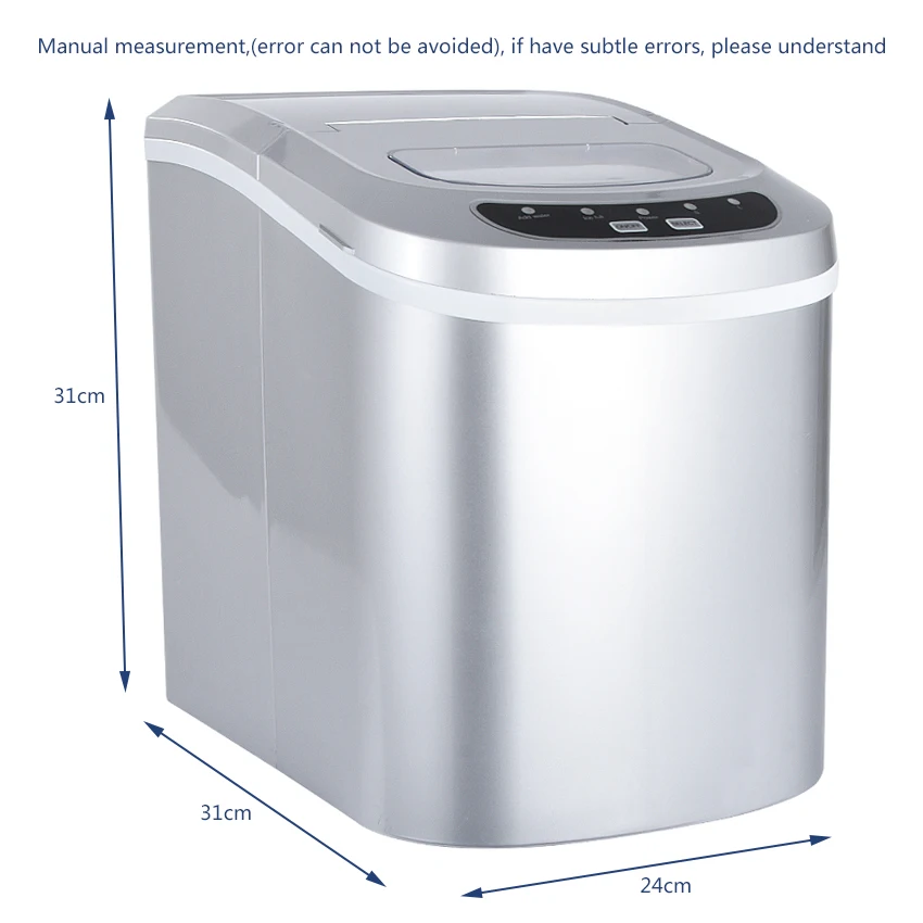 Автоматическая льдогенератор 1 шт. 5 кг/24 ч бытовая машина для производства