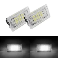led car door light trunk footwell interior ultra bright car indoor illumination lamp puddle luces for tesla model 3 s x