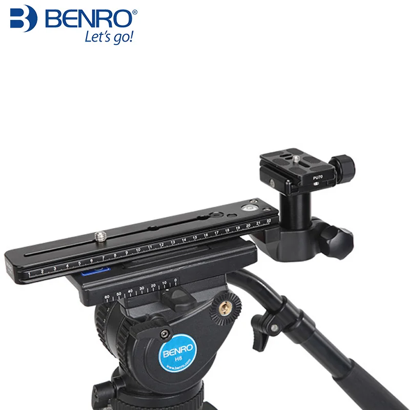 Стабильный кронштейн для телеобъектива Benro lh280 h с зажимом пластина длинным