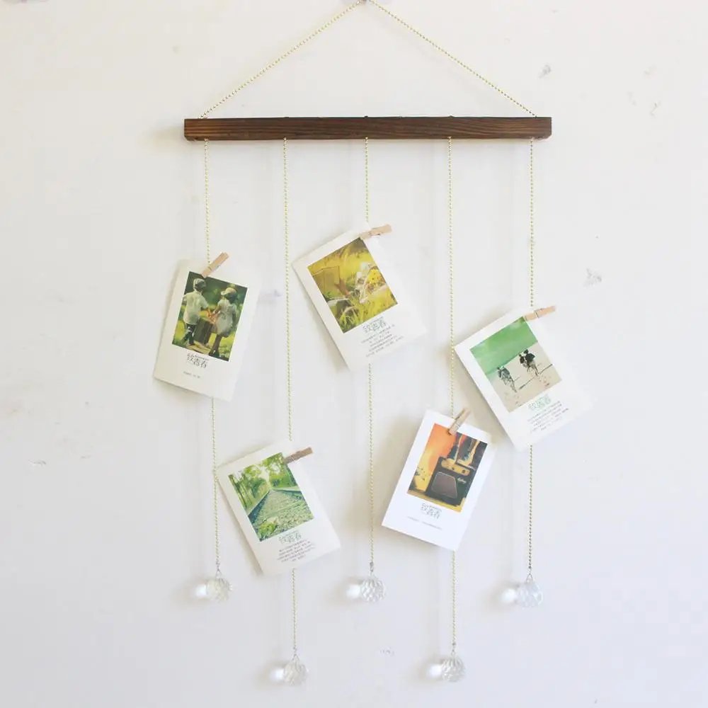 Natale 2019 DIY подвесная демонстрация фотографии картины коллаж набор хрустальный