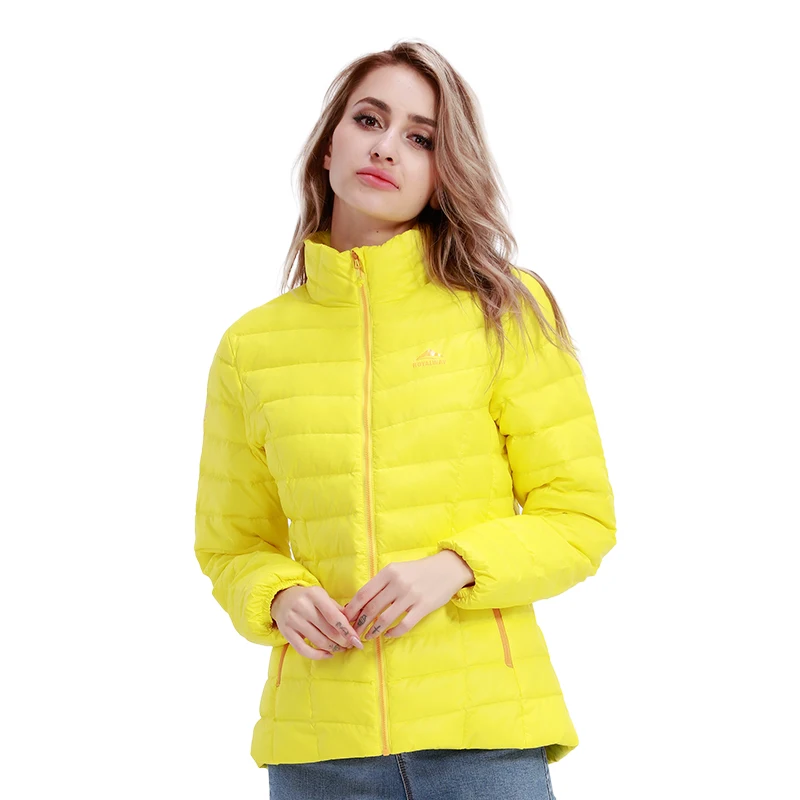 ROYALWAY тонкая женская куртка теплая водонепроницаемая переносная пуховик уличная