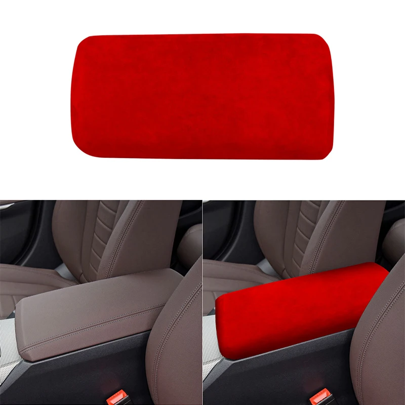 

Suede LHD Car Interior Armrest Box Panel Cover Performance Sticker Styling for BMW 3 Series 2020 2021 Car Accessories