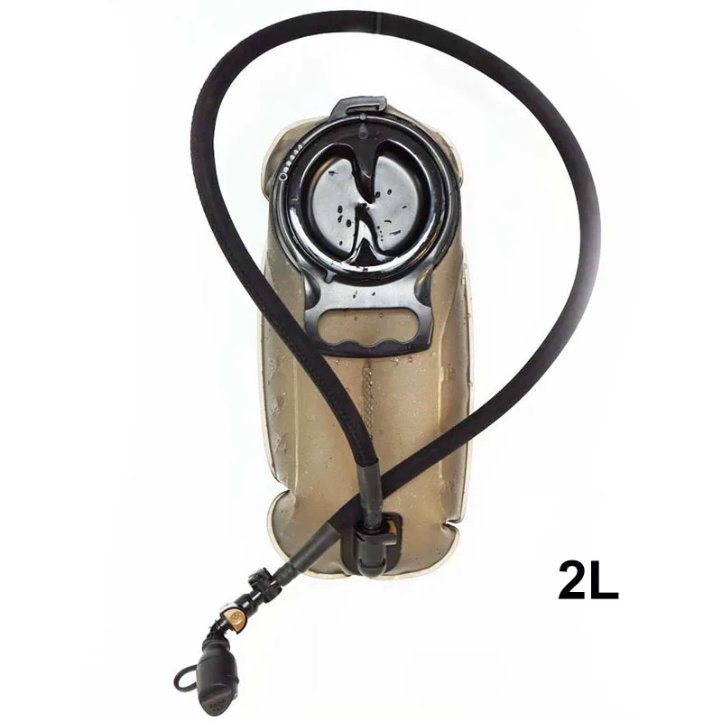 2L Военная уличная сумка для воды 2L 2.5L 3L из ТПУ, спортивная система для альпинизма, гидратации, походная сумка для выживания, рюкзак - Цвет: 2L