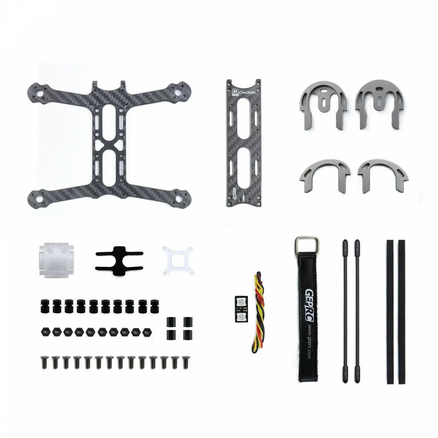 

GEP-CS CineStyle 3inch Frame 145mm Wheelbase Full 3K Carbon Fiber ARM For RC DIY FPV Racing Drone Whoop